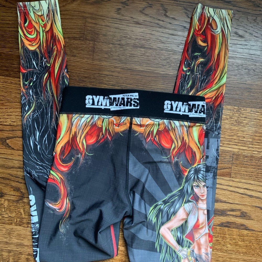 Limited Edition Gymwars compression full leggings - Picture 4 of 5